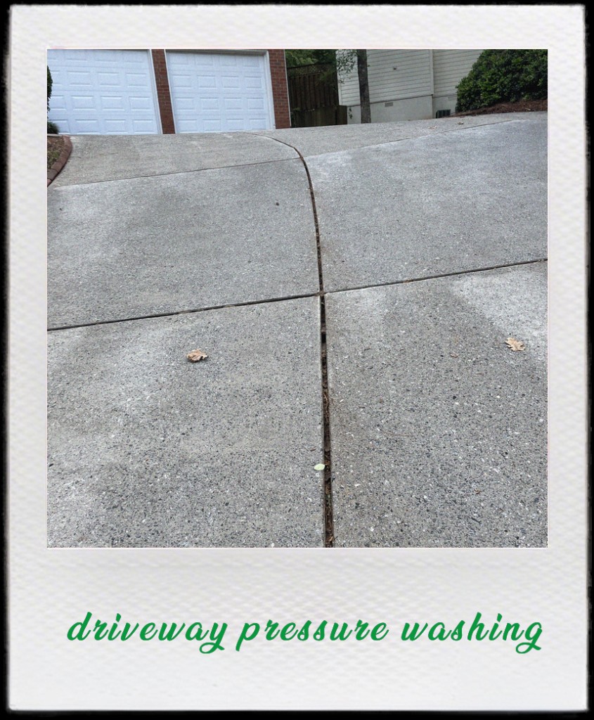 Peachtree Corners — house and driveway pressure washing